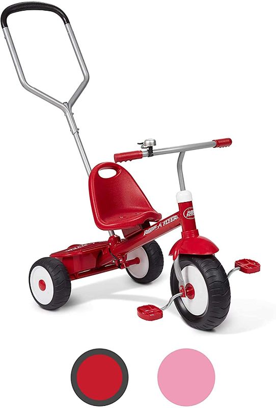 Photo 1 of Radio Flyer Deluxe Steer & Stroll Trike
