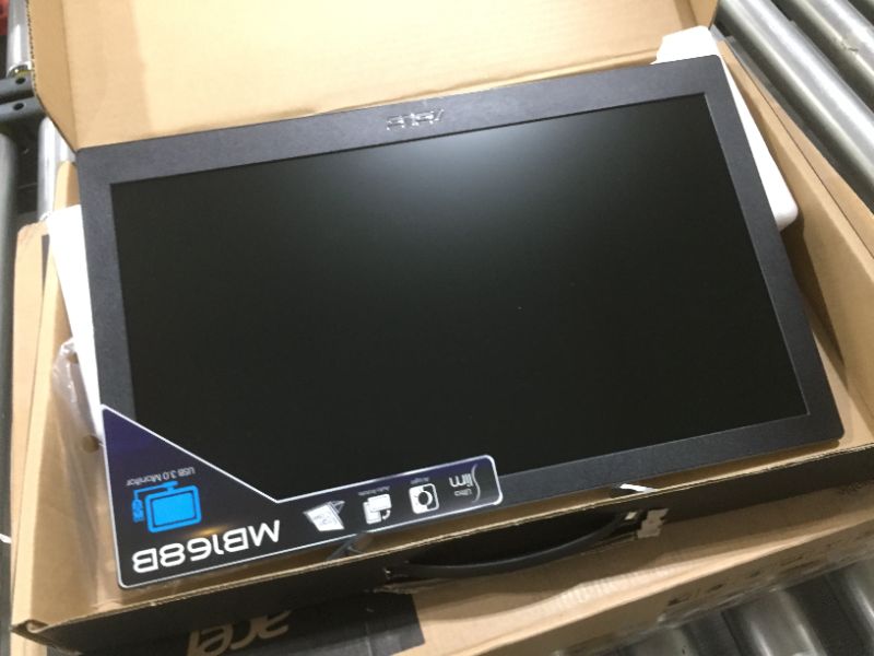Photo 2 of ASUS 15.6" Portable Monitor (MB168B) - WXGA (1366 x 768), Auto-rotatable, Smart Case, Ultra-slim, Lightweight, Sleek, USB 3.0 Powered, For Laptop, PC, Phone, Console