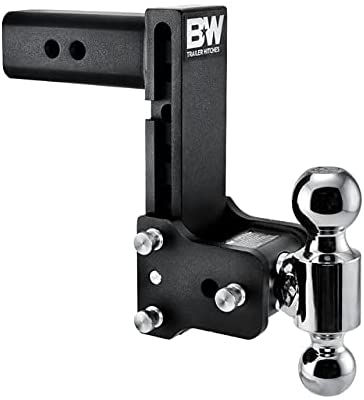 Photo 1 of B&W Trailer Hitches Tow & Stow - Fits 2.5" Receiver, Dual Ball (2" x 2-5/16"), 7" Drop, 14,500 GTW - TS20040B
