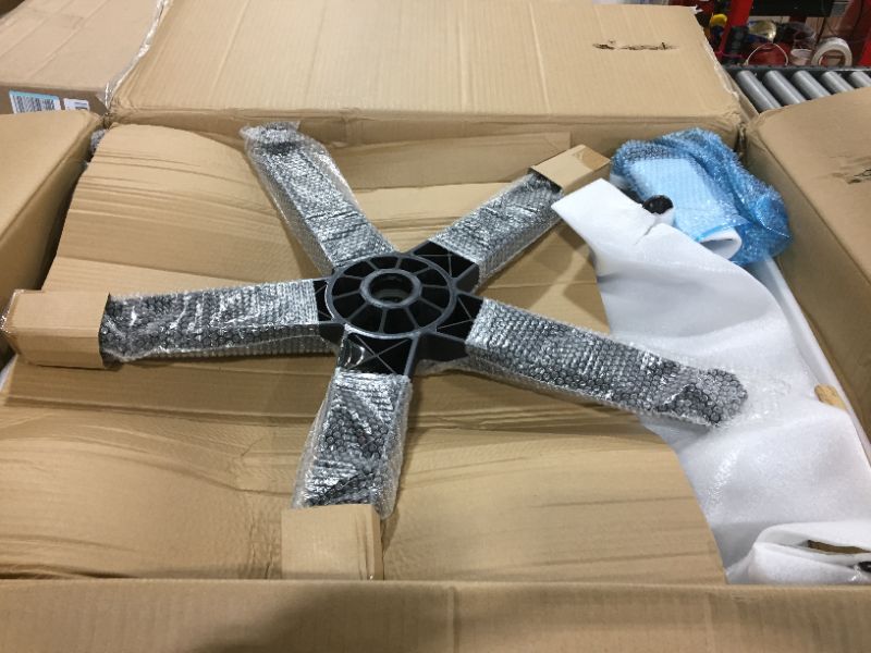 Photo 2 of Hbada Gaming Ergonomic Racing High-Back Computer Height Adjustable Headrest and Lumbar Support E-Sports Swivel Chair, Red and Black
