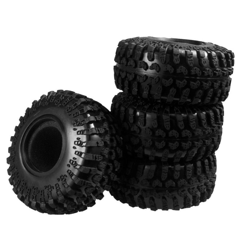 Photo 1 of 1/10 RC 2.2" Wheels 130MM OD Tire Tyre For Axial Wraith TRX-4 RC 4WD D90 pack of 2 
