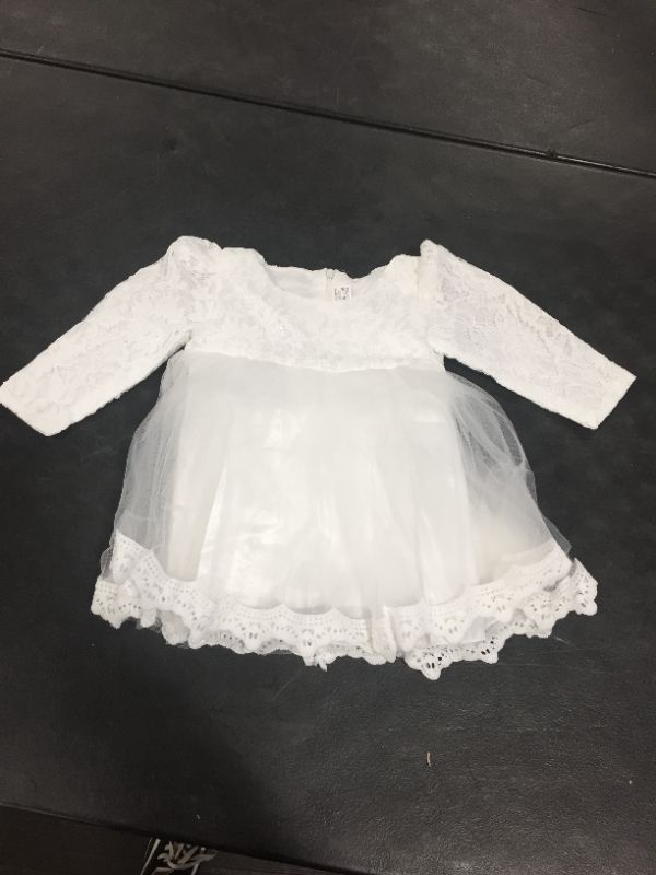 Photo 1 of nnjxd babies white floral dress 