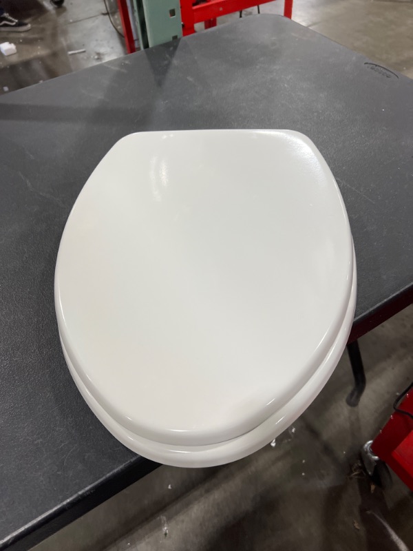 Photo 3 of American Standard Laurel Elongated Toilet Seat in White