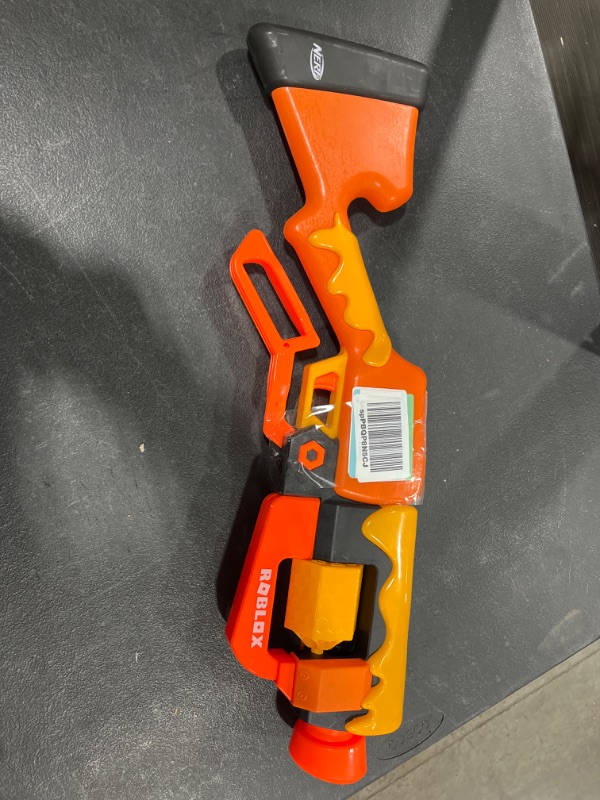 Photo 1 of NERF Roblox Adopt Me!: Bees! Lever Action Dart Blaster, Rotating 8-Dart Drum, 8 Elite Darts, Code to Unlock in-Game Virtual Item
