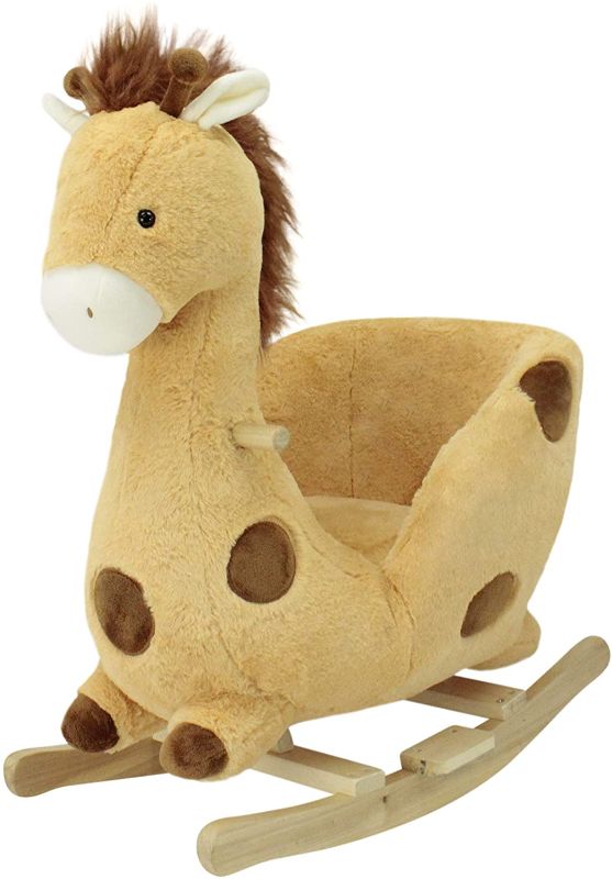 Photo 1 of Animal Adventure Soft Landing | Joyrides | Sit-in Character Rocker - Giraffe
