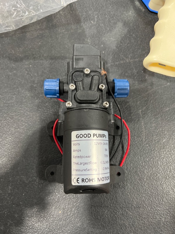 Photo 2 of 12V 70W Intelligent Diaphragm Pump
