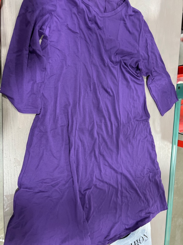 Photo 1 of WOMENS PURPLE DRESS SIZE 2XL