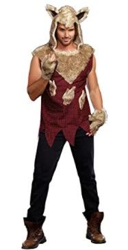 Photo 1 of Dreamgirl Men's Big Bad Wolf Costume
LARGE 