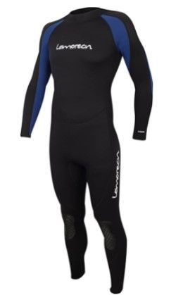 Photo 1 of Lemorecn  Mens Wetsuits Jumpsuit Neoprene 3/2mm Full Body Diving Suit for Men
LARGE 