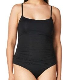 Photo 1 of Anne Cole Women's Shirred Maillot Solid One-Piece Swimsuit
SIZE 12 