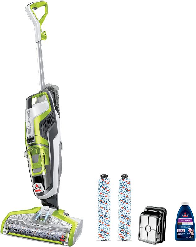 Photo 1 of BISSELL CrossWave Floor and Area Rug Cleaner, Wet-Dry Vacuum with Bonus Extra Brush-Roll and Extra Filter, 1785A
