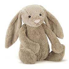 Photo 1 of Jellycat Bashful Beige Bunny Stuffed Animal Huge 21 inches
