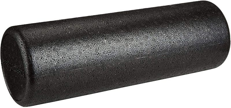 Photo 1 of Amazon Basics High-Density Round Foam Roller for Exercise, Massage, Muscle Recovery - 24"