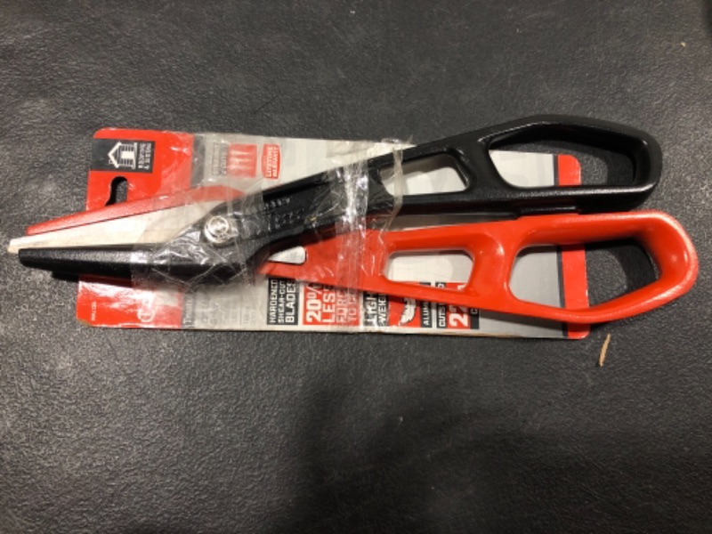 Photo 2 of Crescent Wiss 12" Lightweight Aluminum Tinner Snips - WAL13S, multi, one size
