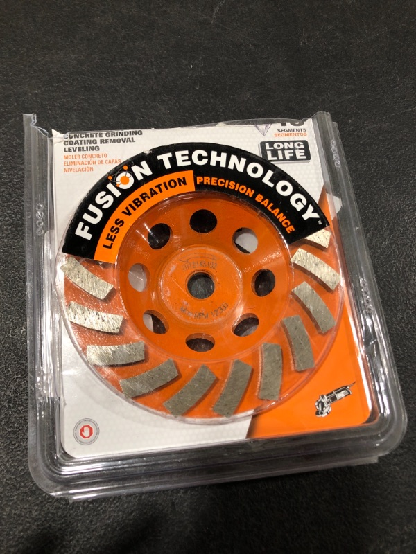 Photo 2 of 5 in. 18-Segment Turbo Cup Grinding Wheel
