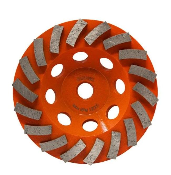 Photo 1 of 5 in. 18-Segment Turbo Cup Grinding Wheel
