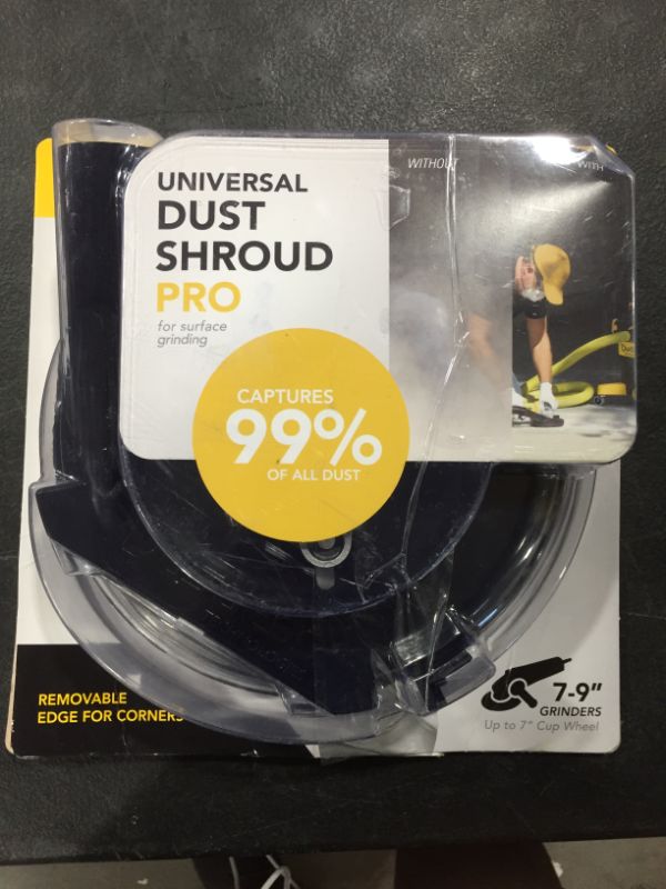 Photo 2 of 7 in. Universal Dust Shroud Pro for Angle Grinders
