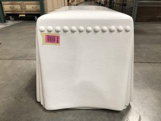 Photo 2 of WHITE DECORATIVE CHEST 24L X 18H INCHES