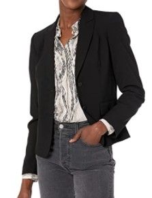 Photo 1 of Calvin Klein Women's Two Button Lux Blazer (Petite, Standard, & Plus)
SIZE 2  