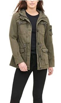 Photo 1 of Levi's Women's Cotton Four Pocket Hooded Field Jacket SMALL