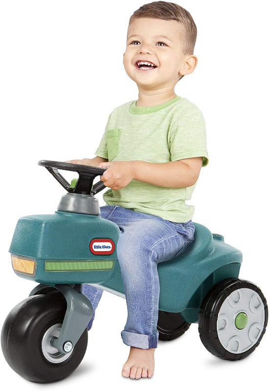 Photo 1 of FOR PARTS ONLY Little Tikes Go Green! Ride-On Tractor for Kids 1.5 to 3 Years | Recycled Plastic, 18.25 L x 11.00 W x 23.00 H Inches
