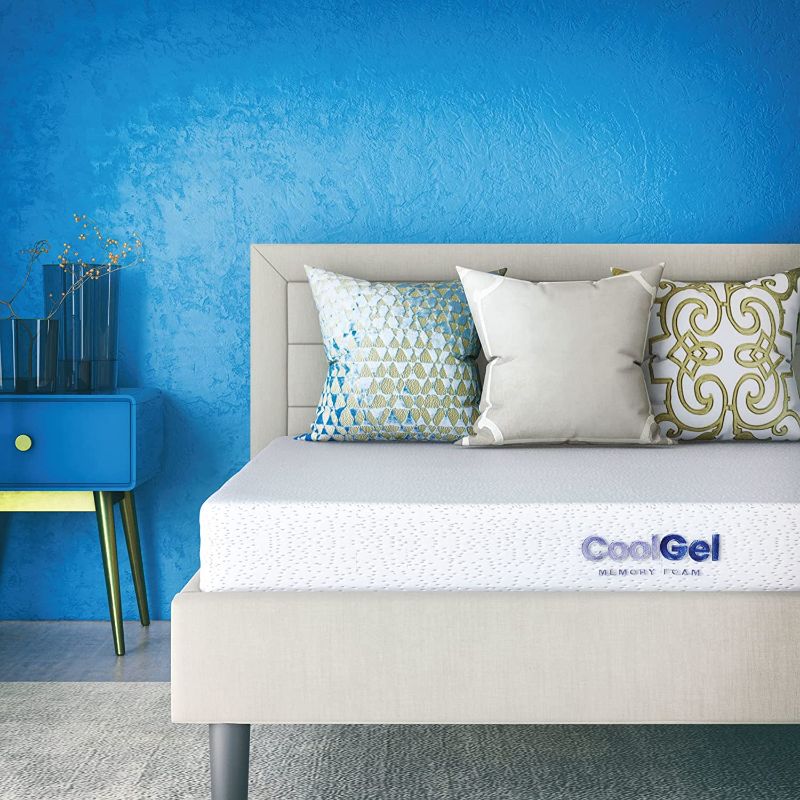 Photo 1 of Classic Brands Cool Gel Memory Foam 6-Inch Mattress | CertiPUR-US Certified | Bed-in-a-Box, Twin