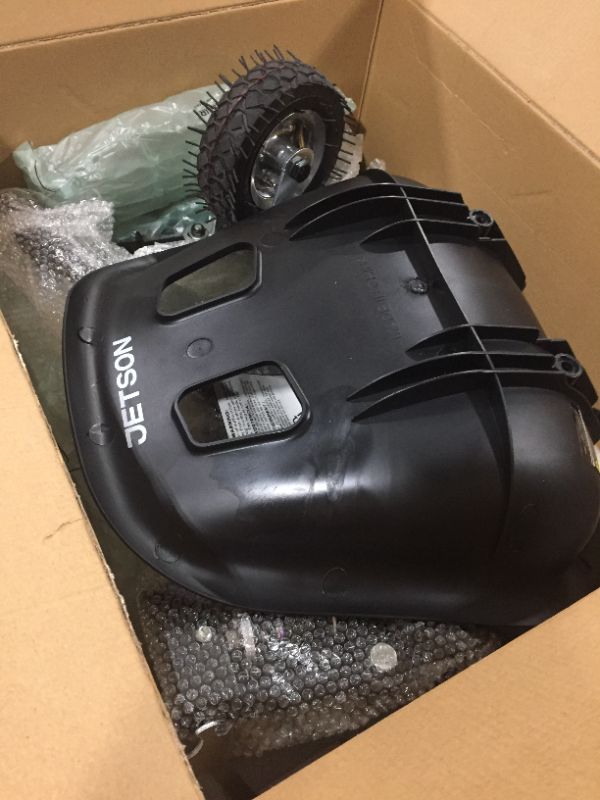 Photo 1 of Jetson JetKart 2.0 Universal Hoverboard Attachment - Converts Hoverboard to Sit Down Electric Go Kart with Rear Suspension for Off Road Riding, Fits Any Rider Height
