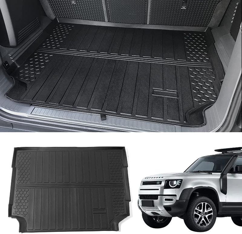 Photo 1 of Bomely Fit 2020 2021 Land Rover Defender 110 Trunk Mat Cargo Liner All Weather TPE Trunk Mat Defender Accessories
