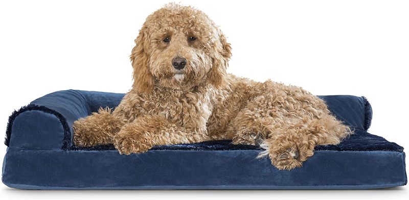 Photo 1 of Furhaven Orthopedic CertiPUR-US Certified Foam Pet Beds for Large Dogs