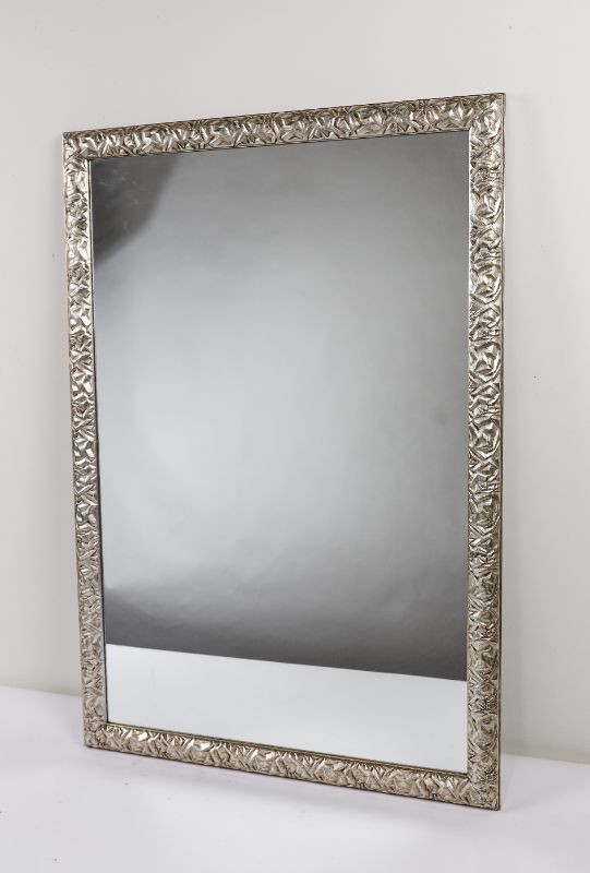 Photo 1 of LARGE FRAMED DECORATIVE MIRROR APPROX 44H X 30W INCHES