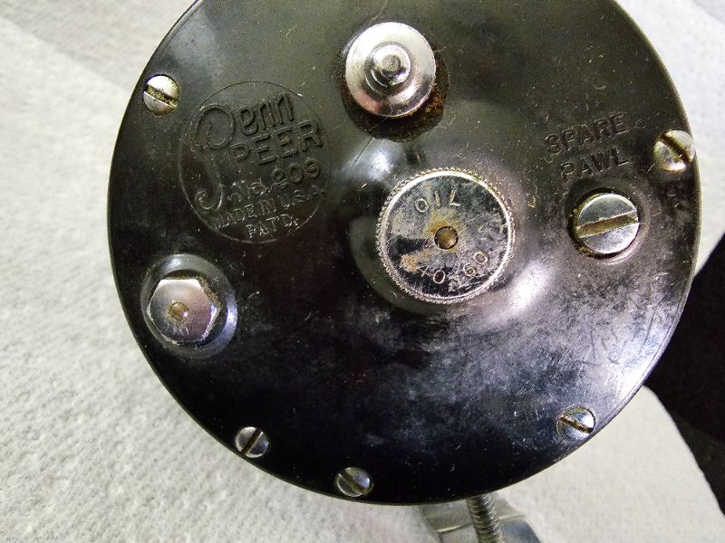 Photo 2 of Vintage Penn PEER No. 209 Level Wind Saltwater Fishing Reel Made in the USA 