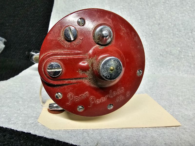 Photo 2 of Vintage PENN Peerless 9 Levelwind Saltwater Conventional Fishing Reel - Made in the USA