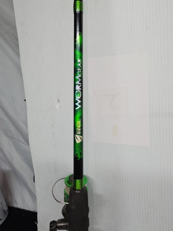 Photo 3 of South Bend Model WG-562MSP 5'6" 2-Piece Medium Action Spinning Rod 5.4:1 Gear Ratio