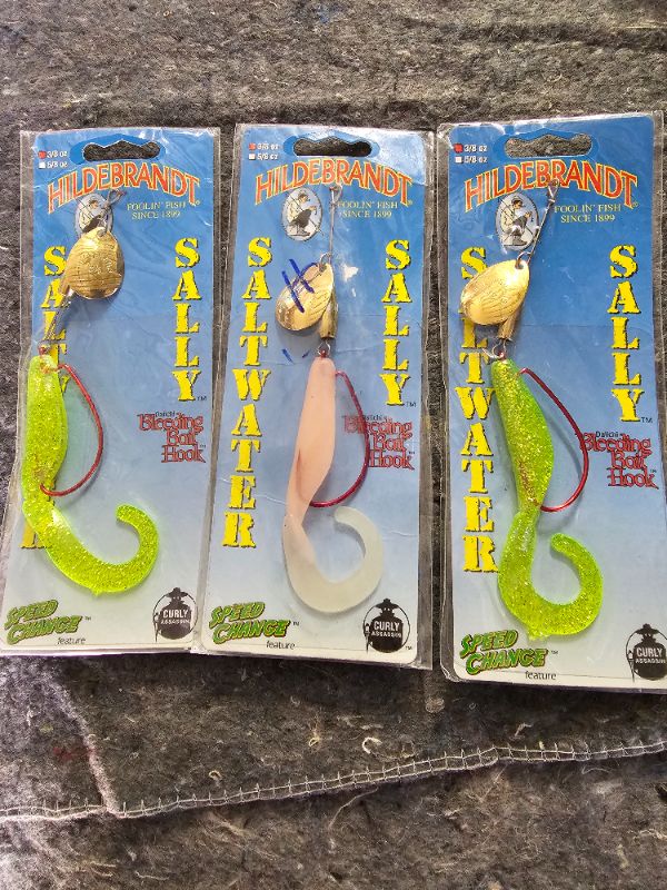 Photo 1 of 3 Hildebrandt saltwater sally fishing lures 