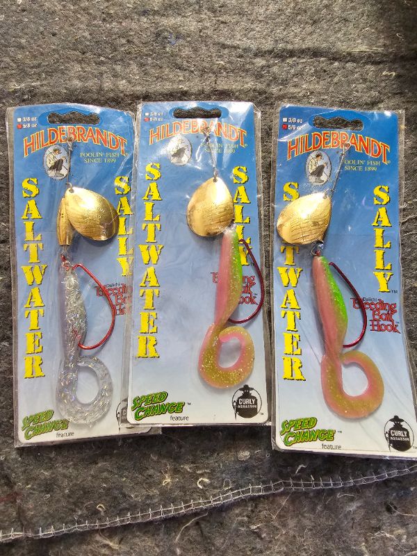 Photo 1 of 3 Hildebrandt saltwater sally fishing lures 