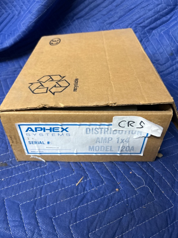 Photo 1 of Aphex distribution amp 1x4 model 120a 