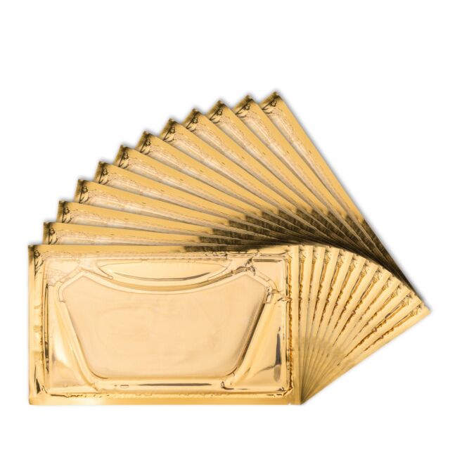 Photo 2 of 24K NECK AND EYE MASK SUITCASE WILL ACTIVATE THE BASAL CELLS OF THE SKIN INCREASING THE ELASTICITY OF THE SKIN REDUCING CROWS FEET FINE LINES BLEMISHES DARK CIRCLES 12 NECK MASKS AND 6  EYE MASKS NEW IN BOX
$5000
