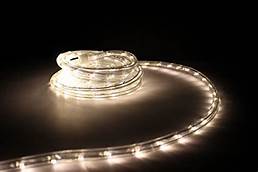 Photo 1 of GABBAGOODS 10FT LED WHITE LIGHTS OX IS TORN $12.99