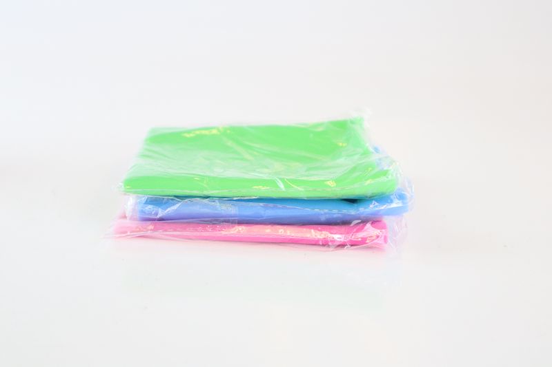 Photo 1 of 3 PACK RESISTANCE BANDS 47INCH LENGTH BY 4INCH WIDTH PINK LIGHT TENSION GREEN MEDIUM TENSION AND BLUE HARD TENSION NEW $11.99
