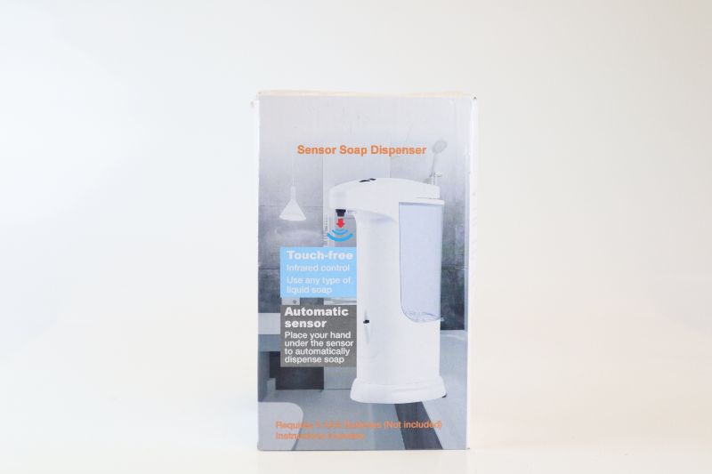 Photo 1 of SENSOR SOAP DISPENSER 3 DISPENSING LEVELS REQUIRERS 4 AAA BATTERIES NEW $25.99