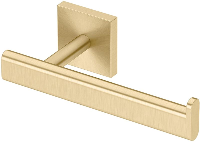 Photo 1 of Gatco 4063 Elevate Toilet Paper Holder, Brushed Brass
