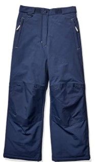 Photo 1 of Amazon Essentials Boys and Toddlers' Water-Resistant Snow Pants, XL kids (14-16)