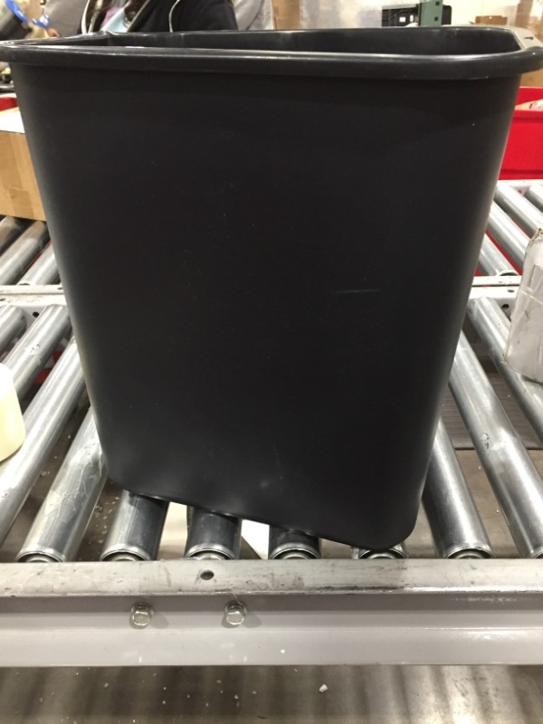 Photo 1 of Black Trash Bin 15in