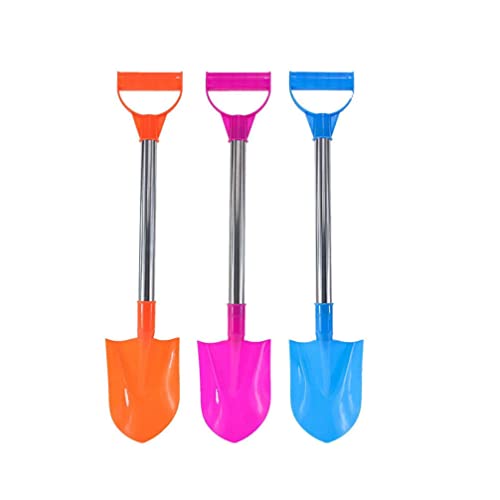 Photo 1 of NUOBESTY Kids Snow Shovel - 3 Pack Snow Shovels Perfect for Kids Outdoor Snow Activity(Random Color)
