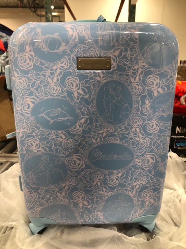 Photo 3 of American Tourister Disney Hardside Luggage with Spinner Wheels, Cinderella, Carry-On 21-Inch
