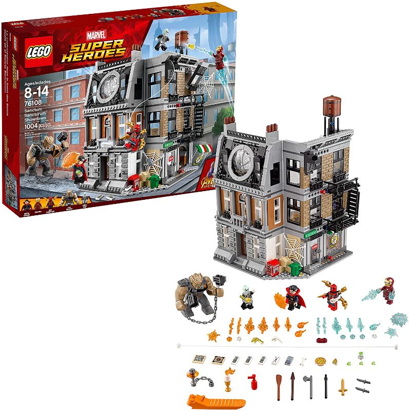 Photo 1 of LEGO Marvel Super Heroes Avengers: Infinity War Sanctum Sanctorum Showdown 76108 Building Kit (1004 Pieces)
