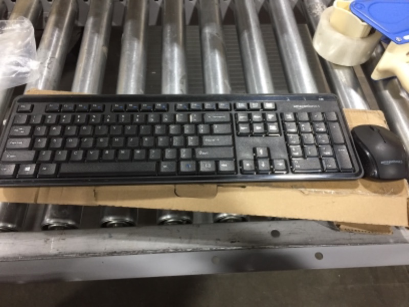 Photo 2 of Amazon Basics Wireless Keyboard-Quiet and Compact-US Layout (QWERTY)
