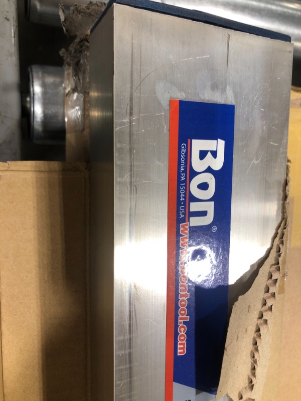 Photo 1 of Bon Tool 22-512 Screed -1 1/2" X 3 1/2" X 12' Reinforced H Alum
