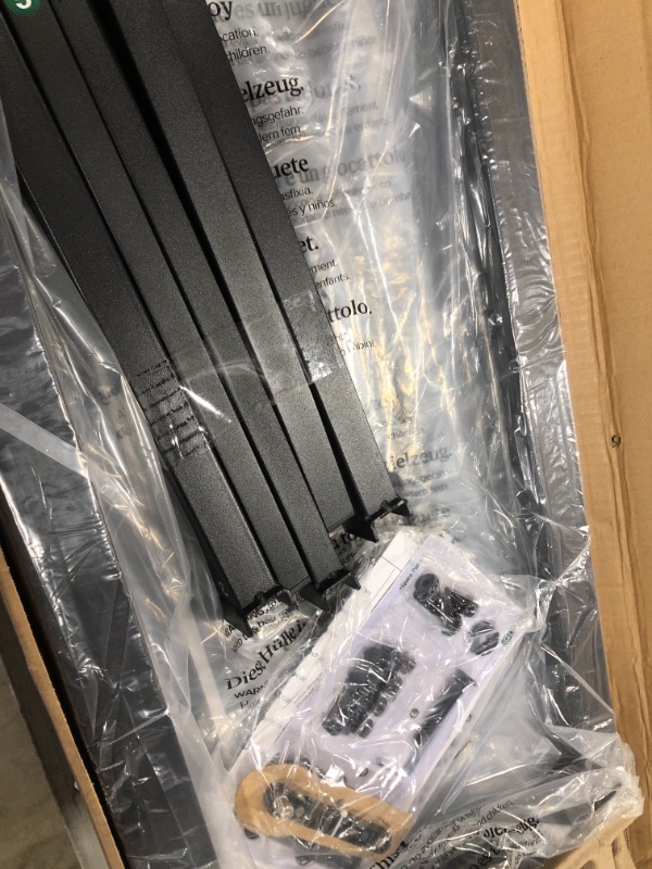 Photo 3 of Zinus Abel 14 Inch Metal Platform Bed Frame / Mattress Foundation / No Box Spring Needed / Steel Slat Support / Easy Quick Lock Assembly, Queen
