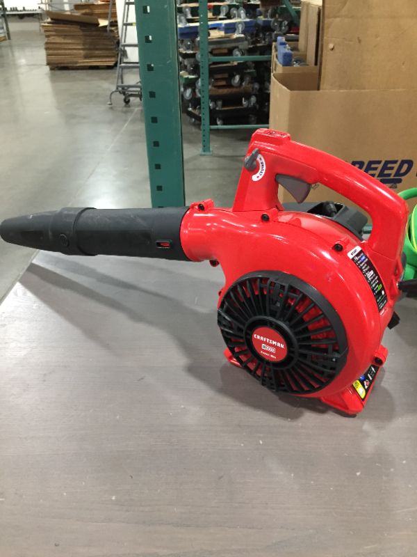 Photo 1 of CRAFTSMAN B2200 25-cc 2-Cycle 200-MPH 430-CFM Handheld Gas Leaf Blower
